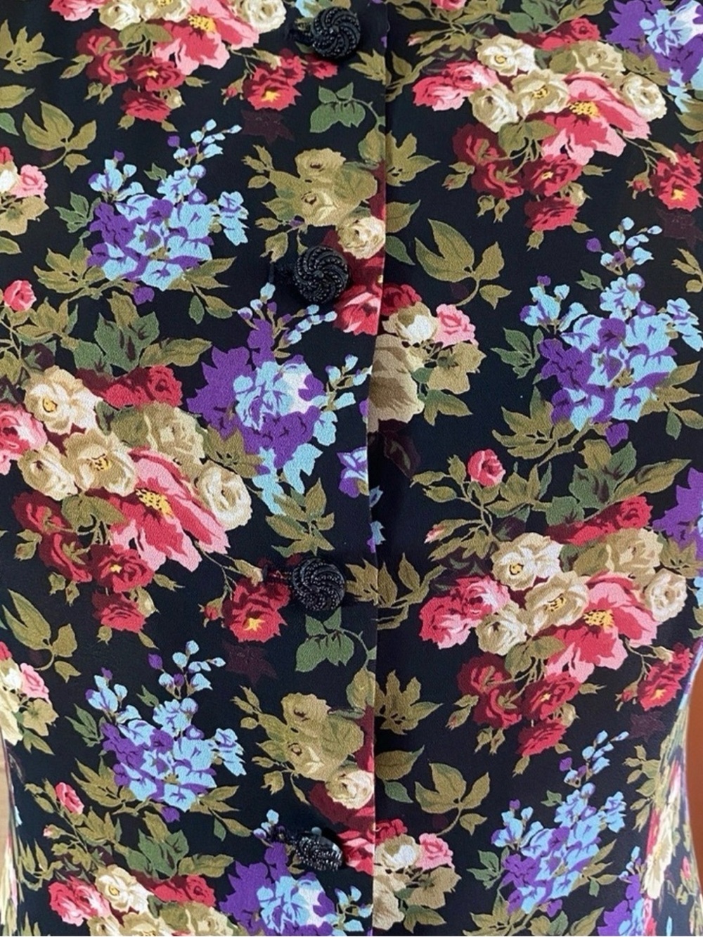 Vintage Cynthia Rowley 90’s Y2K Floral Day Dress - Picture 3 of 6
